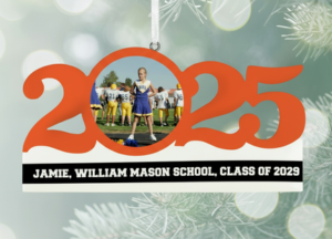 Personalized Dated School Ornament
