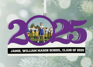 Personalized Dated School Ornament