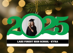 Personalized Dated School Ornament