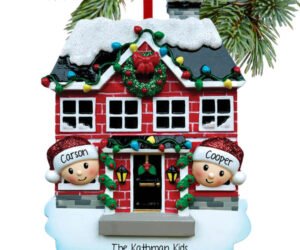 New House Couple Ornament