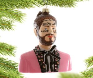 Post Malone Christmas Ornament