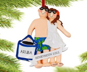 Love On The Beach Ornament