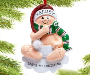 Christmas Baby Ornament