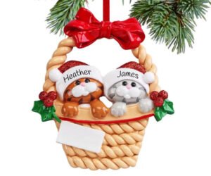 Kitty Couple Ornament